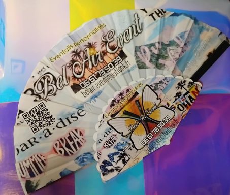 éventails grand format et carton